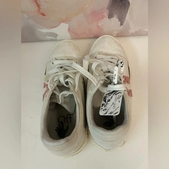 OFF-WHITE Low Vulcanized Eco Canvas White pink - Picture 7 of 8